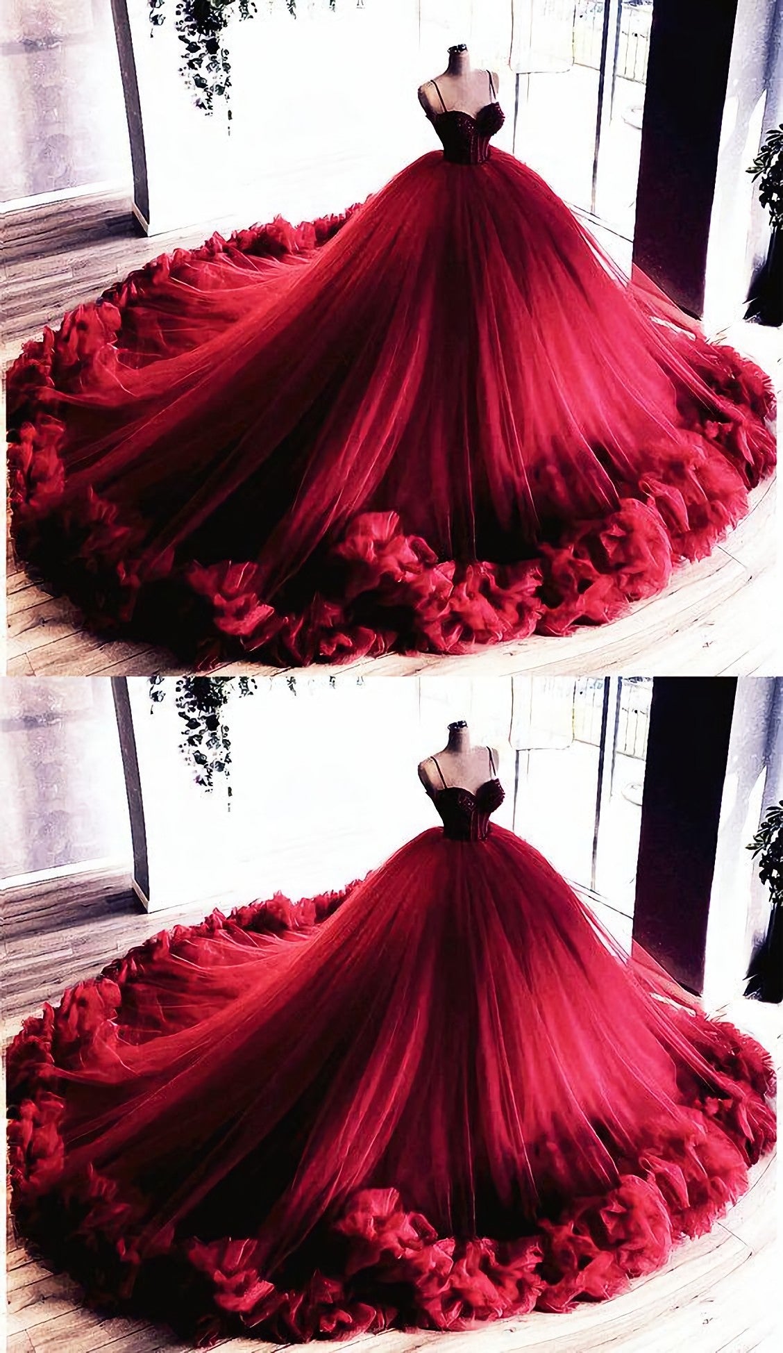 Bridesmaid Dresses Color Schemes, Burgundy Quinceanera Dresses, Ball Gown Prom Dress